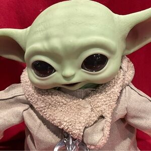 Mattel Green Alien Action Figure with Cream Outfit